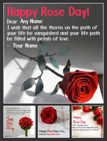 Rose Day Wishes